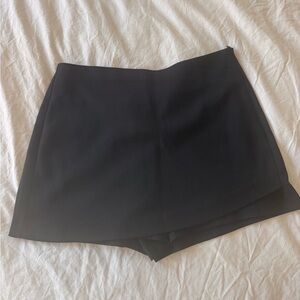 Stradivarius Black Women's Skort